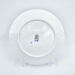 B &amp; G Musselmalet Riflet Sildetallerken nr. 179. sortering 2  