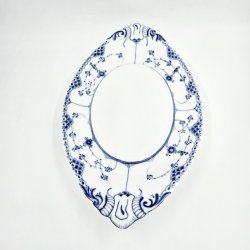 Musselmalet Halvblonde Underfad nr. 1-599. sortering 2  