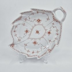 Royal Copenhagen Koral Musselmalet Halvblonde Fad nr. 357. sortering 2 