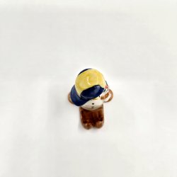 Royal Copenhagen Figur Snemand Dreng P Ski nr. 771. sortering 1 