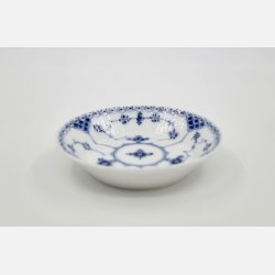 Musselmalet Riflet Underkop-Skl nr. 1-591. sortering 2 Sjlden 