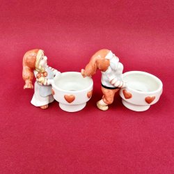 Royal Copenhagen Pixie Nisse Lysestage. 1 Sortering 
