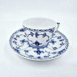 Musselmalet Halvblonde Kaffekop nr. 1-703. sortering 1 Sjlden