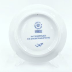 Royal Copenhagen Mini Juleplatte Rytterstatuen 2007  