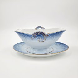 Bl Tone Sovseskl nr. 8. Med Guldkant 1 sortering 