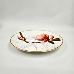 Royal Copenhagen Flora Tallerken Magnolia nr 619. sortering 1 