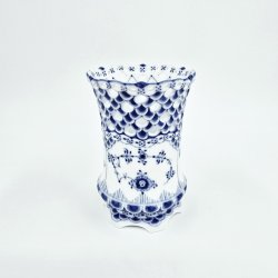 Musselmalet Helblonde Vase nr. 1-1016. sortering 2 