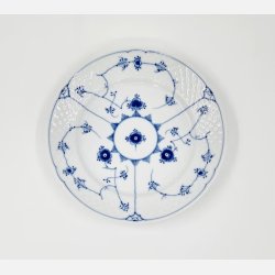 B &amp; G Musselmalet Sildetallerken nr. 27. sortering 1