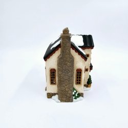 Firklveren Jule Hus Med Stjerner 