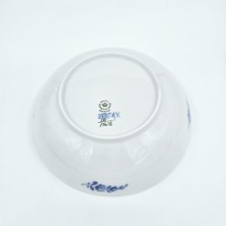 Bl� Blomst Svejfet Sk�l nr. 10-1518. sortering 1  