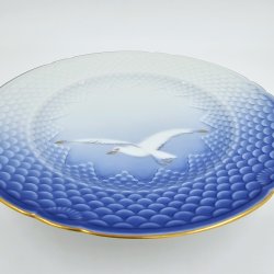 Mgestel Middagstallerken nr. 25 Med Guldkant 2 sortering