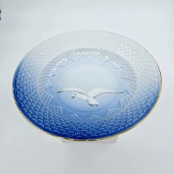 Mgestel Stor Dyb Tallerken nr. 22 Med Guldkant 1 sortering