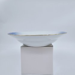 Mgestel Stor Dyb Tallerken nr. 22 Med Guldkant 2 sortering