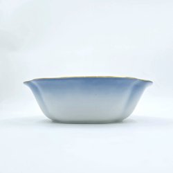 Mgestel Stor Kartoffelskl nr. 43 Med Guldkant 1 sortering 