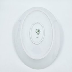  Mgestel Ovalt fad nr. 17 Uden Guldkant 1 sortering 