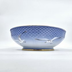 Mgestel Lav Jordbrskl nr. 192 Med Guldkant 1 sortering Sjlden  