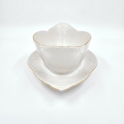 Tradition Hvid Halvblonde Sovseskl nr. 1275-587. Sortering 1