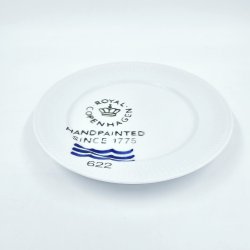 Royal Copenhagen Hvidriflet Signatur Frokosttallerken nr. 622. sortering 1 