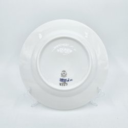 Bl Blomst Kantet Frokosttallerken nr. 10-8550. sortering 2