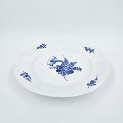 Bl Blomst Kantet Middagstallerken nr. 10-8549. sortering 1