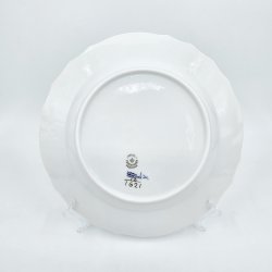 Bl Blomst Svejfet Middagstallerken nr. 10-1621. sortering 1