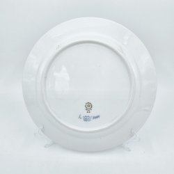 Musselmalet Halvblonde Stor Middagstallerken nr. 627. sortering 2 