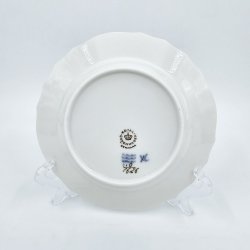 Bl Blomst Svejfet Kagetallerken nr. 10-1626. sortering 1 