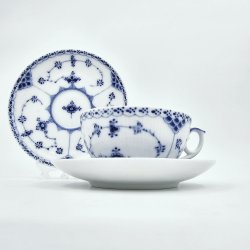 Musselmalet HalvblondeTekop nr. 1-656 sortering 1 