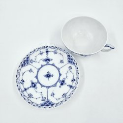 Musselmalet HalvblondeTekop nr. 1-656 sortering 1 