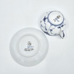 Musselmalet HalvblondeTekop nr. 1-656 sortering 1 