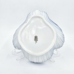  Mgestel Musling Skl nr. 42 Med Guldkant 1 sortering  