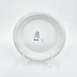 Mgestel Bordskner nr. 188 Med Guldkant 1 sortering  