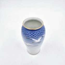 Mgestel Vase nr. 201 Med Guldkant 2 sortering  