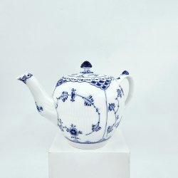 Musselmalet Halvblonde Tekande nr. 1-610. sortering 1  