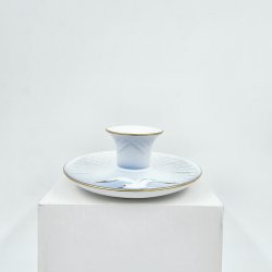 Mgestel Lysestage nr. 249 Med Guldkant 2 sortering 