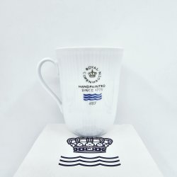 Royal Copenhagen Hvidriflet Signatur Krus nr. 497. sortering 1