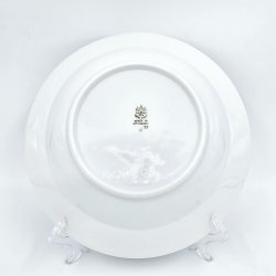 Julerose Dyb Tallerken nr. 22. sortering 2  