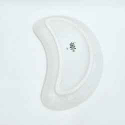 Mgestel Halvmne Asiet nr. 41 Med Guldkant 1 sortering  