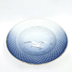 Mgestel Lille Dyb Tallerken nr. 23 Med Guldkant 1 sortering