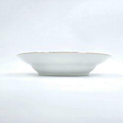 Mgestel Lille Dyb Tallerken nr. 23 Med Guldkant 1 sortering