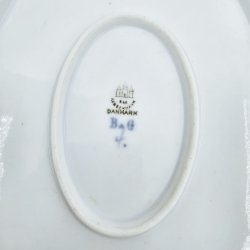 Sommerfugl Stort Ovalt Fad nr. 16. sortering 1 