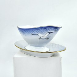 Mgestel Sovseskl nr. 8A Med Guldkant 2 sortering  