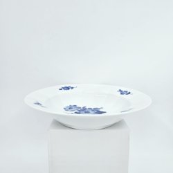 Bl Blomst Kantet Lille Dybtallerken nr. 10-8547. sortering 1