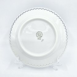 Mgestel Kagetallerken Med Gennembrudtkant nr. 306.5 Uden Guldkant 1 sortering  
