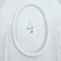 Sommerfugl Stort Ovalt Fad nr. 15. sortering 1