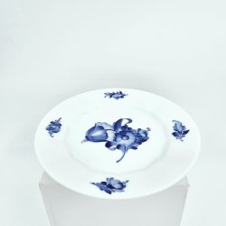 Bl Blomst Kantet Kagetallerken nr. 10-8553. sortering 1