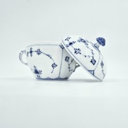 Musselmalet Riflet Sukkerskl nr. 1-245. sortering 1