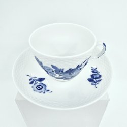 Bl Blomst Flettet Kaffekop nr. 10-8261. sortering 1 