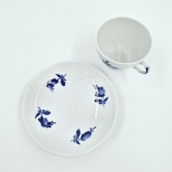 Bl Blomst Flettet Kaffekop nr. 10-8261. sortering 2 