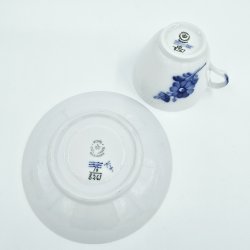 Bl Blomst Flettet Kaffekop nr. 10-8261. sortering 2 